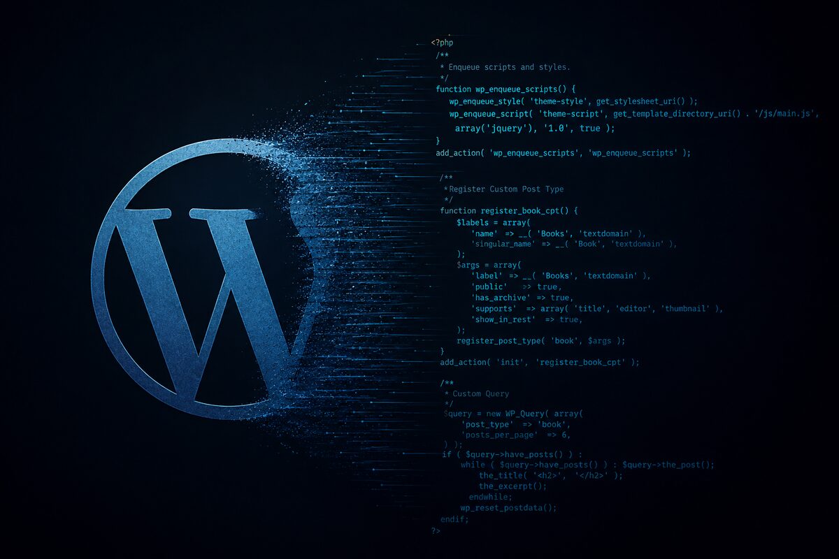 WordPress : ce qu'il fait bien, ce qu'il cache, et ce qu'il m'a appris